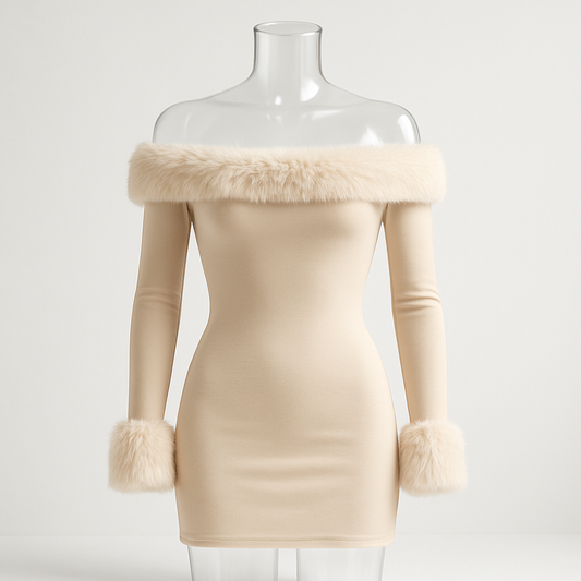Vestido Off-Shoulder “Étoile” de Genuina